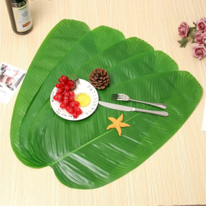 Banana Leaf Table Mat & Dining Decor (৬পিস) খাবার টেবিলে আনুন প্রকৃতির ছোঁয়া